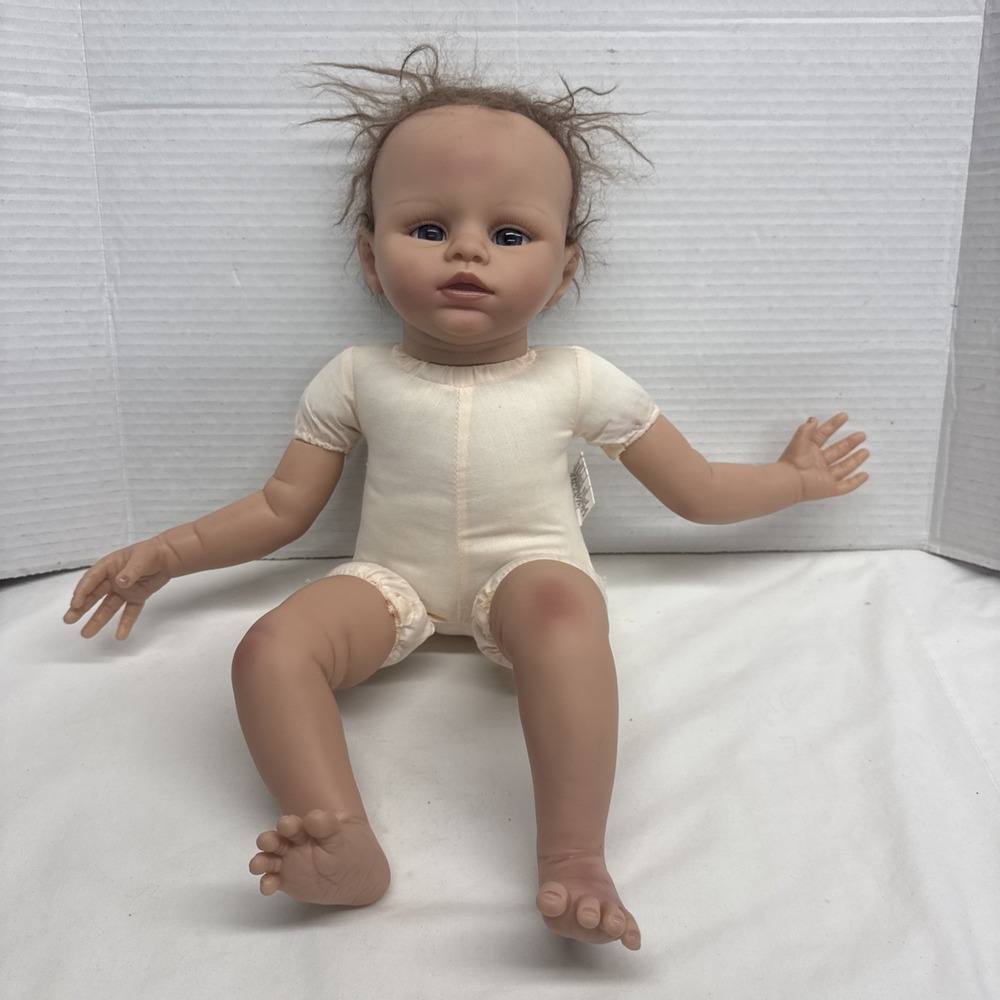 Ashton Drake Marissa May Vinyl Weighted Baby Reborn Doll 18 inch